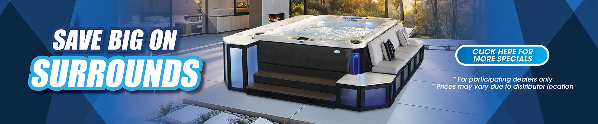 Calspas hot tub being used in a family setting - Gilroy