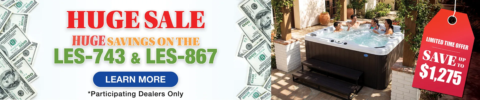 Calspas hot tub being used in a family setting - Gilroy